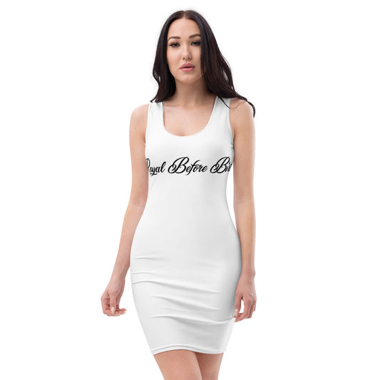 Royal Bodycon dress